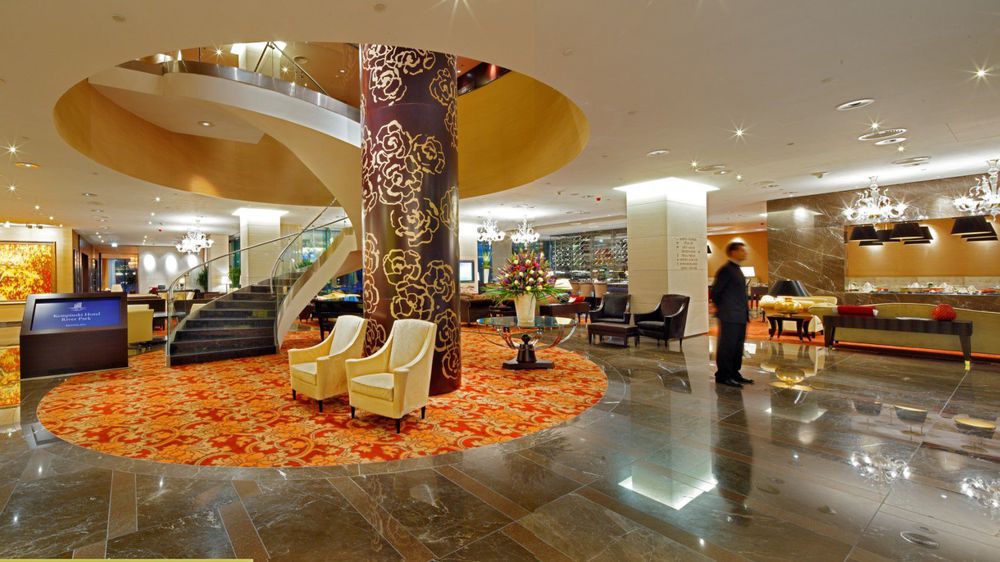 그랜드 호텔 리버 파크, 어 럭셔리 컬렉션 호텔, 브라티슬라바 내부 사진 The lobby of the hotel
